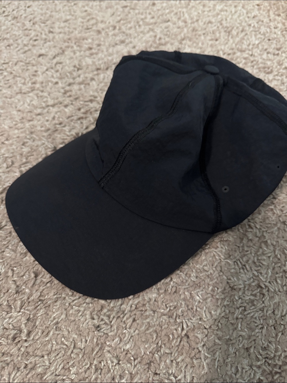 lululemon athletica Black Performance Running Hat